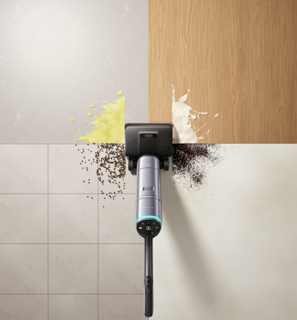 Беспроводной вертикальный пылесос Dreame Vacuum Wet and Dry H16 Pro Steam