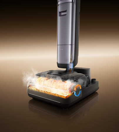 Беспроводной вертикальный пылесос Dreame Vacuum Wet and Dry H16 Pro Steam