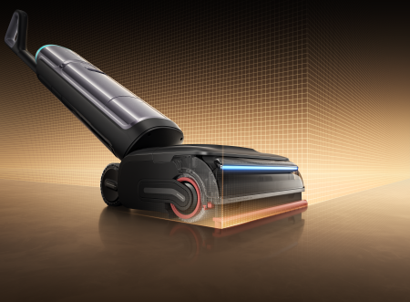 Беспроводной вертикальный пылесос Dreame Vacuum Wet and Dry H16 Pro Steam